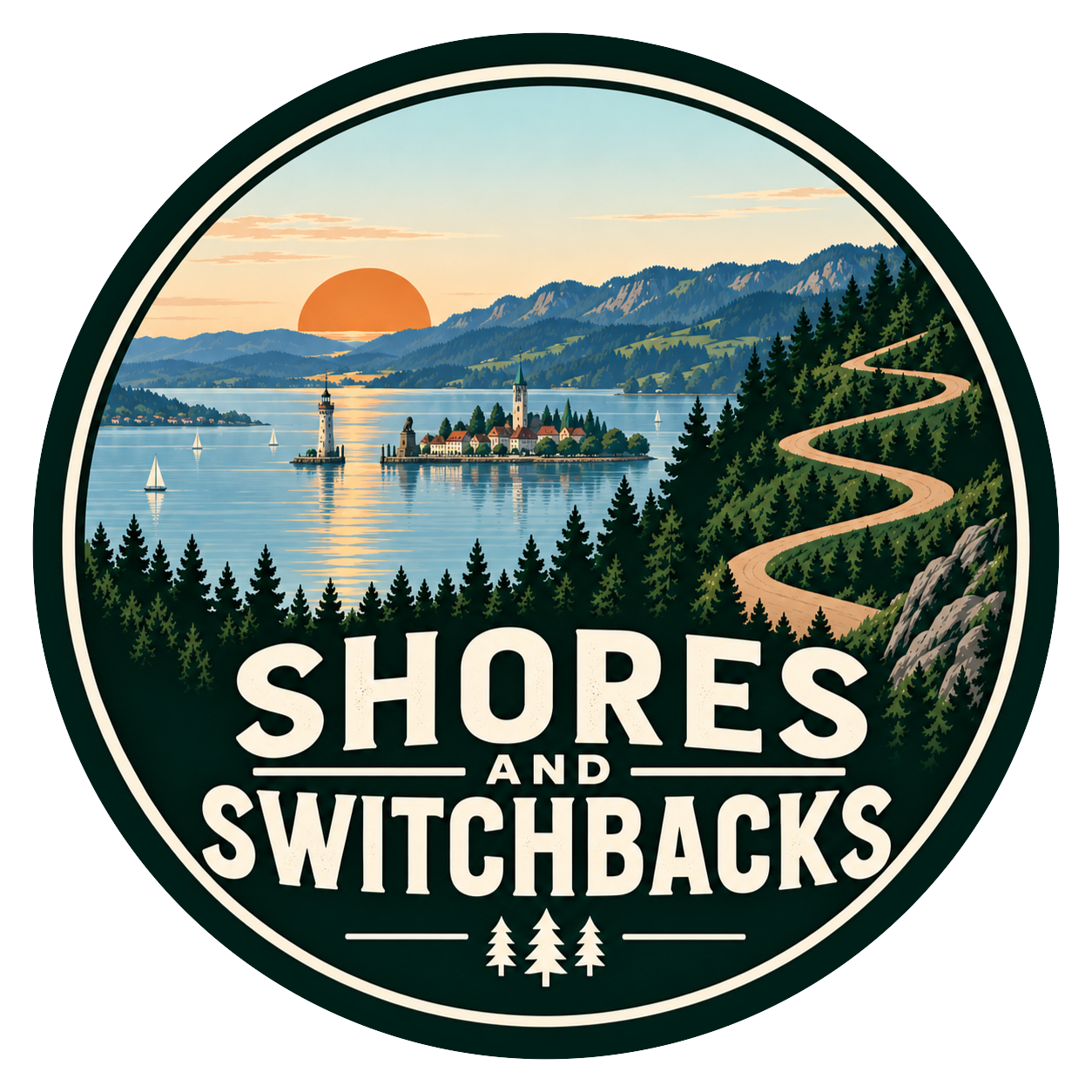 Shores & Switchbacks Logo